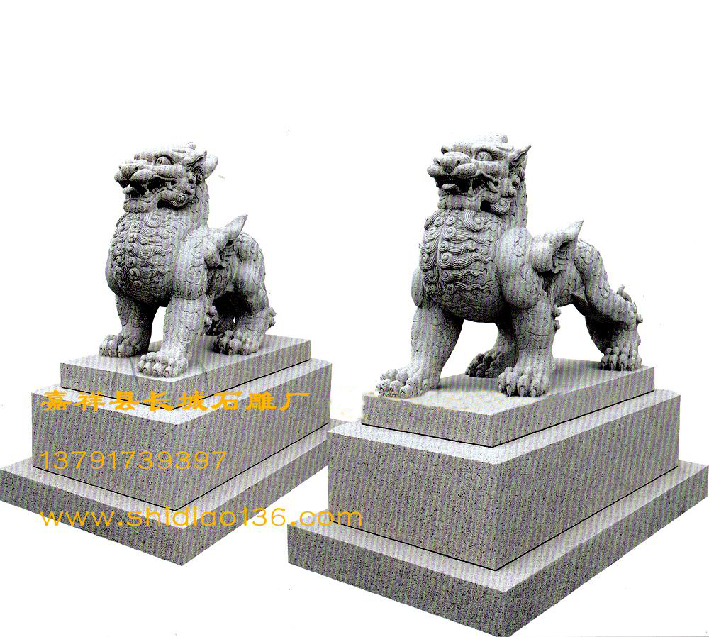 石雕貔貅有著聚財、辟邪、化煞的吉祥作用