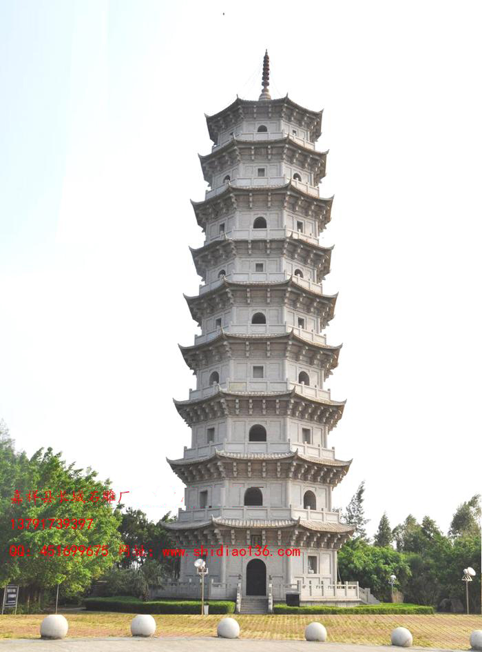 佛教石雕、寺院石塔